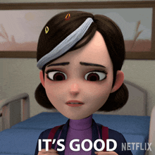 Its Good Claire Nuñez GIF - Its Good Claire Nuñez Trollhunters Tales Of Arcadia GIFs