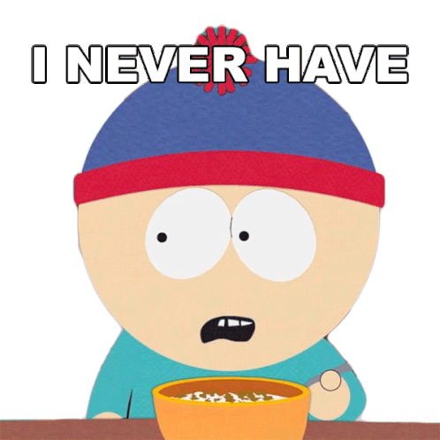I Never Have Stan Marsh Sticker - I Never Have Stan Marsh South Park Stickers