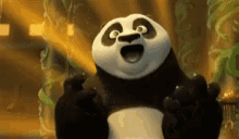 Kungfu Panda Amazed GIF