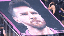 Messi Banner Lionel Messi GIF - Messi Banner Lionel Messi Inter Miami Cf GIFs