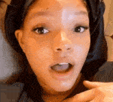 Halle Bailey Laughing GIF - Halle Bailey Laughing Trying Not To Laugh GIFs