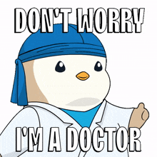 doctor penguin hospital pudgy medicine