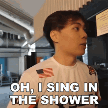 Oh I Sing In The Shower Cryo GIF - Oh I Sing In The Shower Cryo Matt GIFs