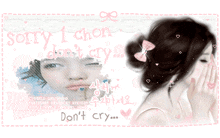 Don'T Cry Moodboard Pink GIF