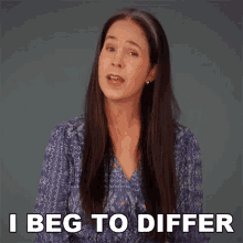 I Beg To Differ Rachel Smith GIF - I Beg To Differ Rachel Smith Rachels English GIFs