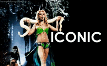Iconic GIF - Snake Britney Spears Im A Slave For You GIFs