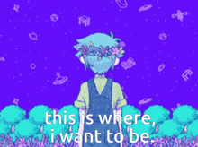 Omori This Is Where GIF - Omori This Is Where I Want To Be GIFs