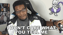 I Dont Care What You Tell Me Wadi GIF - I Dont Care What You Tell Me Wadi Panda GIFs