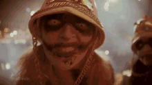 Halloween Costume Scary Face GIF