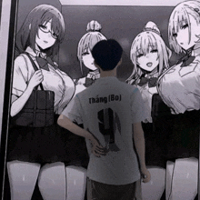 a man in a white shirt with the number 4 on the back
