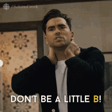Dont Be A Little B David Rose GIF