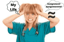 Assignment Nursing Student GIF