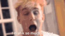 Jake Paul Coffee GIF - Jake Paul Coffee Hyper GIFs