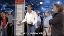 Jeremy Clarkson Top Gear GIF - Jeremy Clarkson Top Gear Dictator GIFs