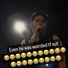 Even He Was Weirded Tf Out Niall GIF - Even He Was Weirded Tf Out Niall Niall Horan GIFs