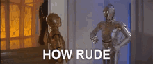 How Rude GIF - Star Wars Rude So Rude GIFs
