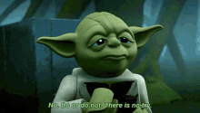 Lego Star Wars Holiday Special Yoda GIF - Lego Star Wars Holiday Special Yoda No Do Or Do Not There Is No Try GIFs
