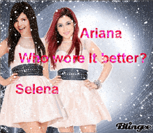 Selena Vs Ariana Selriana Selena Gomez GIF - Selena Vs Ariana Selriana Selena Gomez Ariana Grande GIFs