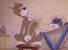 Tom And Jerry Baby Puss GIF - Tom And Jerry Baby Puss GIFs