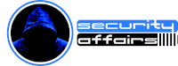 a security affairs logo with a hooded figure