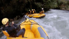 white water rafting rafting raft rapids crash