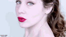 Lillee Jean Red Lipstick GIF - Lillee Jean Red Lipstick Beauty GIFs