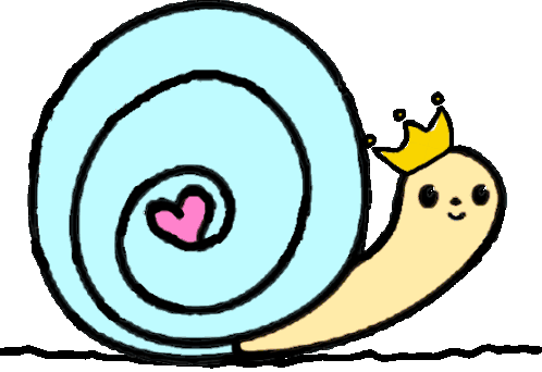 Princess Snail Sticker - Princess Snail Stickers