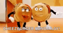 Cheeseburger Sunday Burger GIF - Cheeseburger Sunday Burger Lunch GIFs
