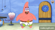 Patrick Star Belly GIF - Patrick Star Belly Bloated GIFs