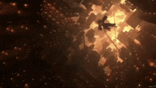 a computer generated image of a glowing cube that says ' weta ' on the bottom