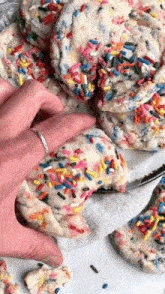 Sprinkle Sugar Cookies Cookies GIF - Sprinkle Sugar Cookies Cookies Dessert GIFs