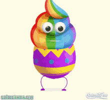 animate me app animate me rainbow rainbow poop easter