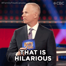 That Is Hilarious Gerry Dee GIF - That Is Hilarious Gerry Dee Family Feud Canada GIFs