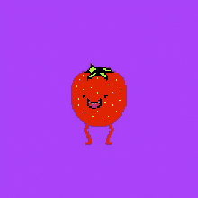Strawberry Grooving GIF