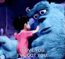 Hug Sully GIF