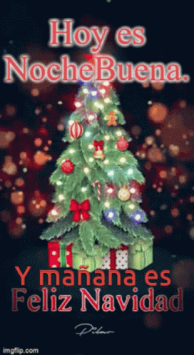 Hoy Nochebuena Manana Navidad GIF - Hoy Nochebuena Manana Navidad -  Discover & Share GIFs