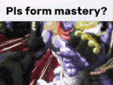 a picture of stardust crusader from jojo 's bizarre adventure is being used as a meme .