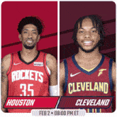 Houston Rockets Vs. Cleveland Cavaliers Pre Game GIF - Nba Basketball Nba 2021 GIFs