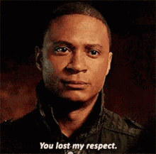 You Lost My Respect Diggle GIF