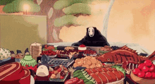 No Face Yes GIF - No Face Yes Spirited Away GIFs