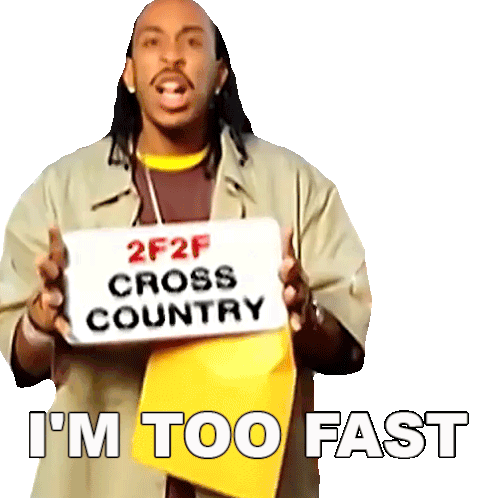I'M Too Fast Ludacris Sticker - I'M Too Fast Ludacris Act A Fool Song Stickers