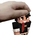 a cartoon character with a hat on his head