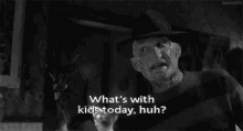 Kids Have No Respect These Days GIF - Nightmare On Elm Street Freddy Krueger Kids GIFs