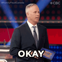 Okay Gerry Dee GIF - Okay Gerry Dee Family Feud Canada GIFs