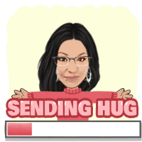Sending Hug Loading Sticker - Sending Hug Loading Smiling Stickers
