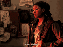 The Last Of Us Riley Abel GIF - The Last Of Us Riley Abel Okay Its Bad GIFs