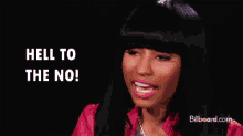 Nicki Minaj Hell No GIF - Nicki Minaj Hell No Sassy GIFs
