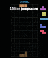 Tetris Line Clear GIF - Tetris Line Clear 40 Line GIFs