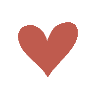 a red broken heart with a crack in it