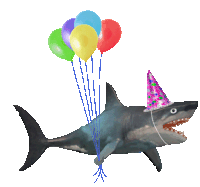 Yes Shark Sticker - Yes Shark Balloon Stickers